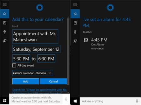 cortana-assistant-appointment-alarms