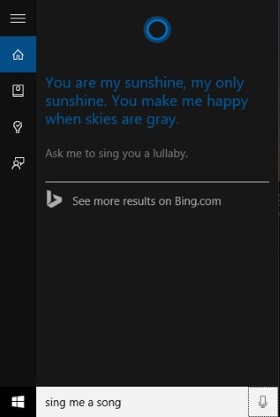 cortana-assistant-sing-a-song