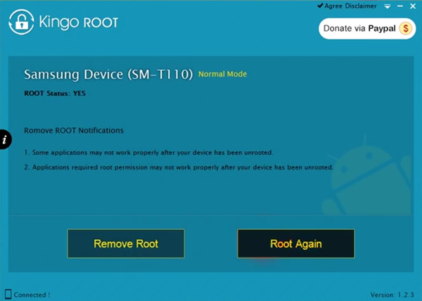 Remove Root with KingoRoot