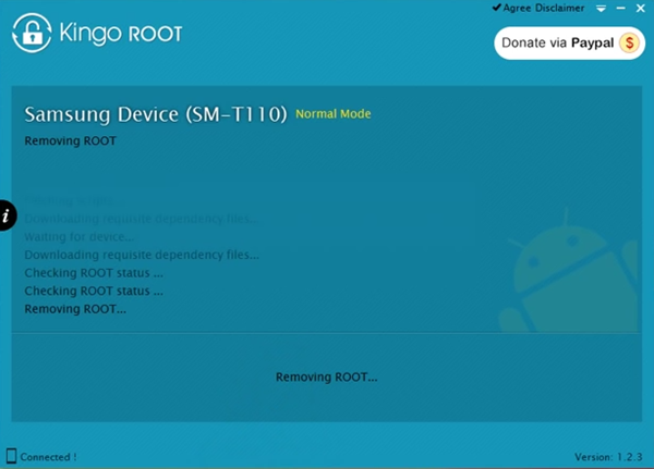 Removing Root Access with KingoRoot
