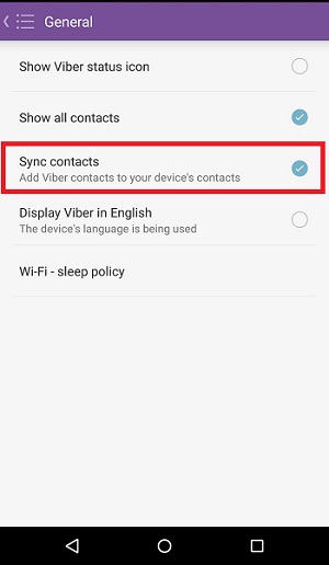 Sync Contacts 