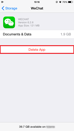 Delete Unused iPhone Apps